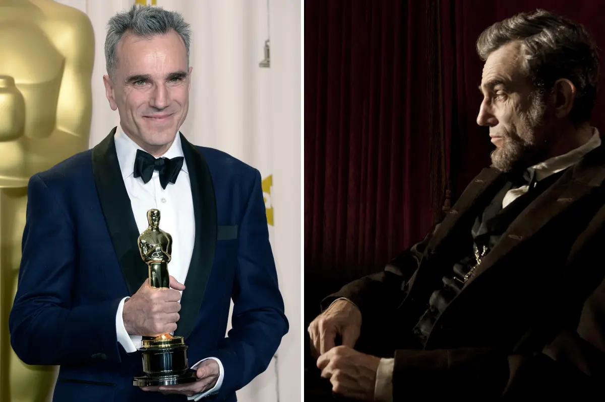 Daniel Day-Lewis saat berperan sebagai Abraham Lincoln dalam film.