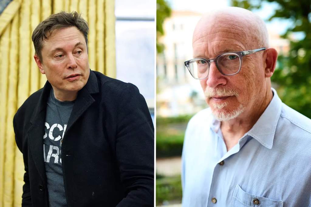 Elon Musk dan sutradara dokumenter Alex Gibney
