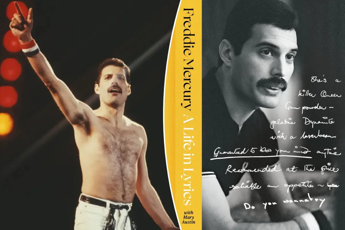 Ilustrasi Freddie Mercury dan lagu legendaris Bohemian Rhapsody